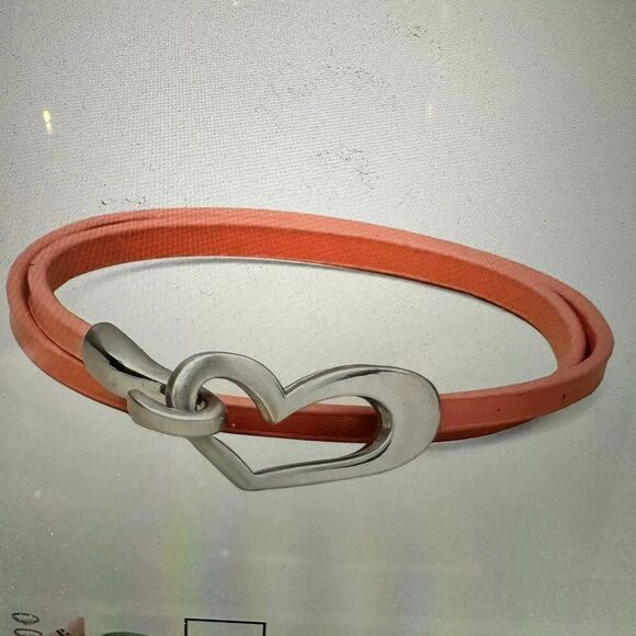 Handmade Boho Hippie Leather Heart Love Double Wrap Bracelet, Gift Box‎ - Picture 2 of 6